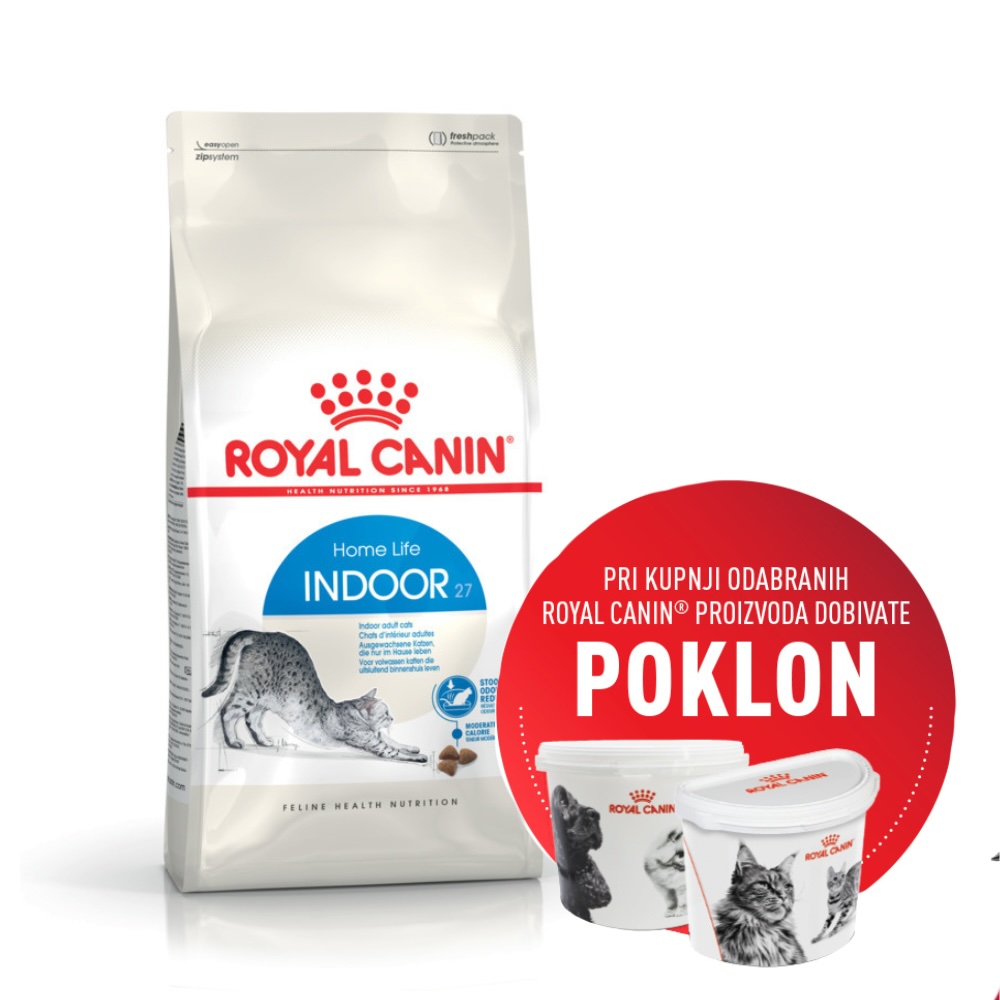 Royal Canin FHN Indoor 2kg + spremnik
