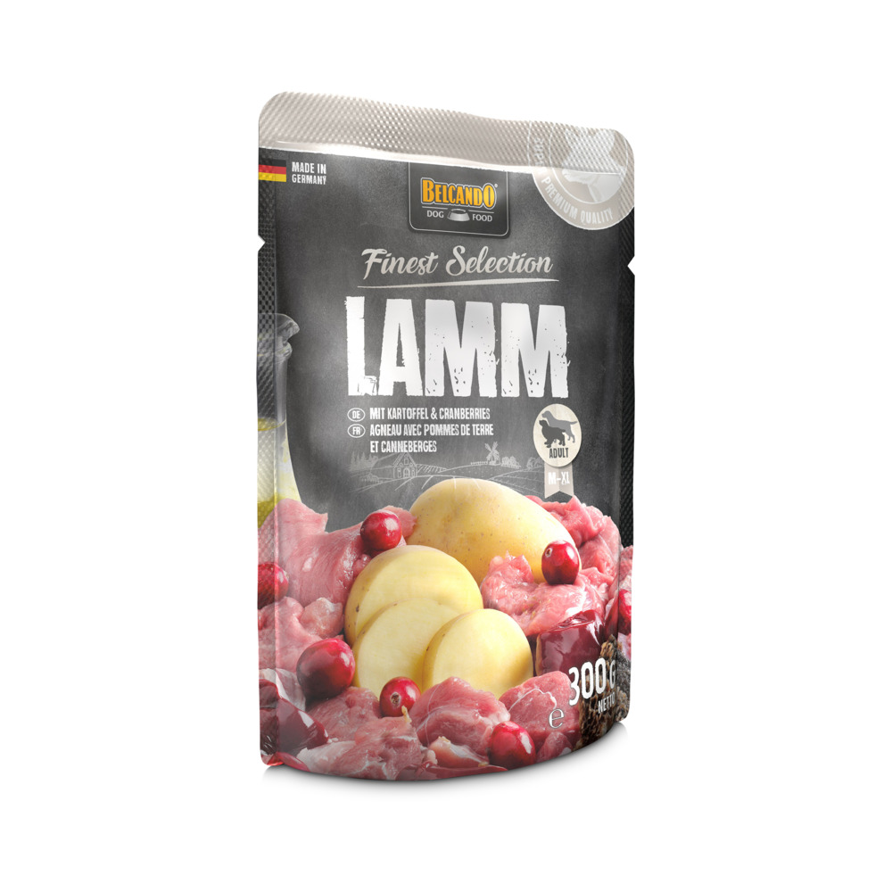 BELCANDO Pas Janjetina&Krumpir&Brusnica 300g
