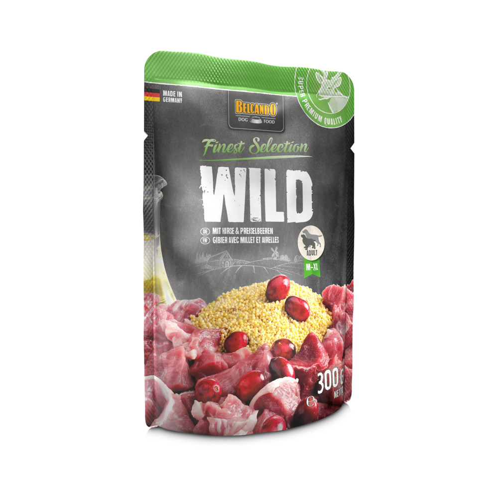 BELCANDO Pas Divljač&Brusnica 300g