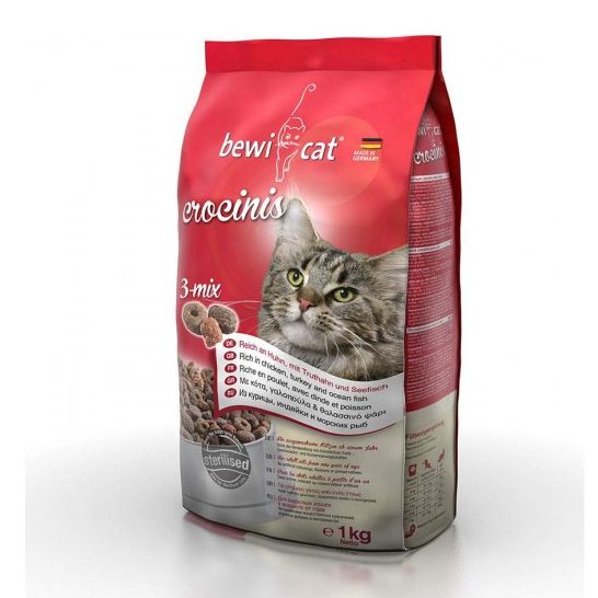 BEWI CAT Crocinis 3-Mix 1kg
