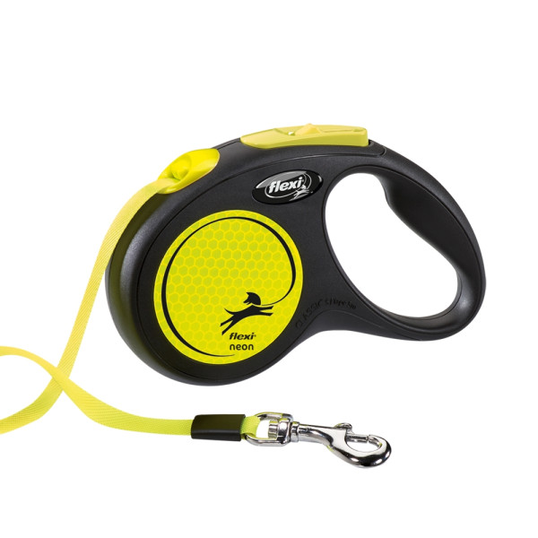 Flexi NEW NEON S traka 5 m neon žuta