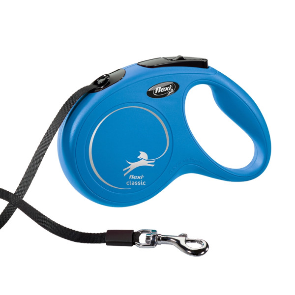 Flexi NEW CLASSIC M traka 5 m plava