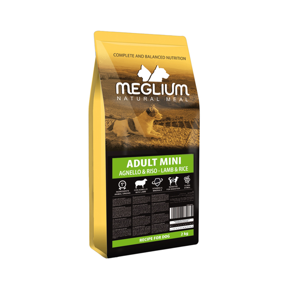 MEGLIUM Adult Mini Janjetina&riža 2kg