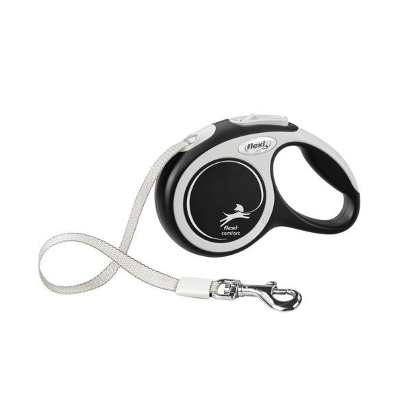 Flexi New Comfort XS traka 3 m crna
