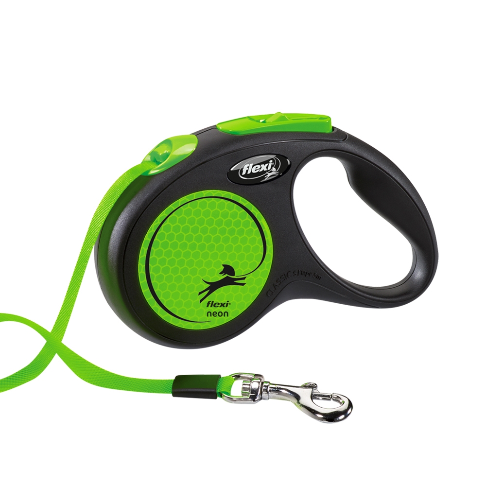 Flexi NEW NEON S traka 5 metara neon zelena
