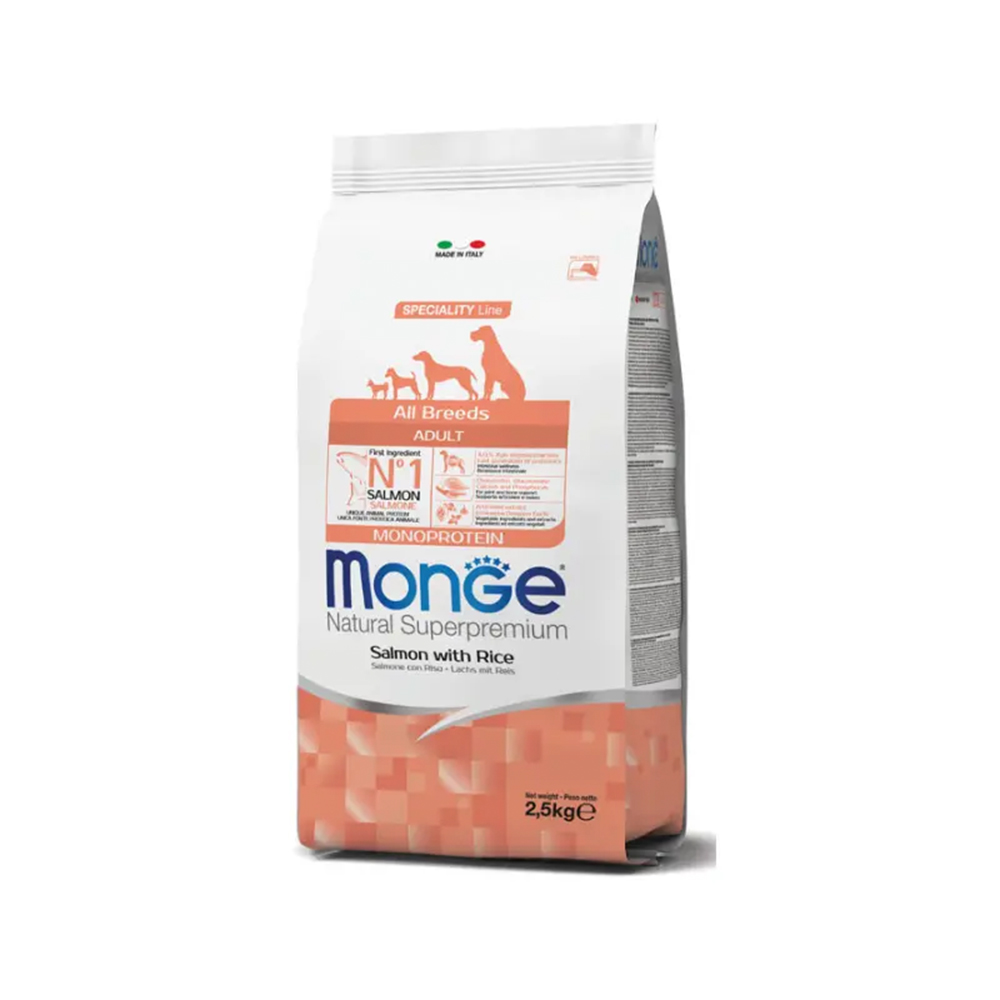 MONGE Dog puppy losos 15 kg
