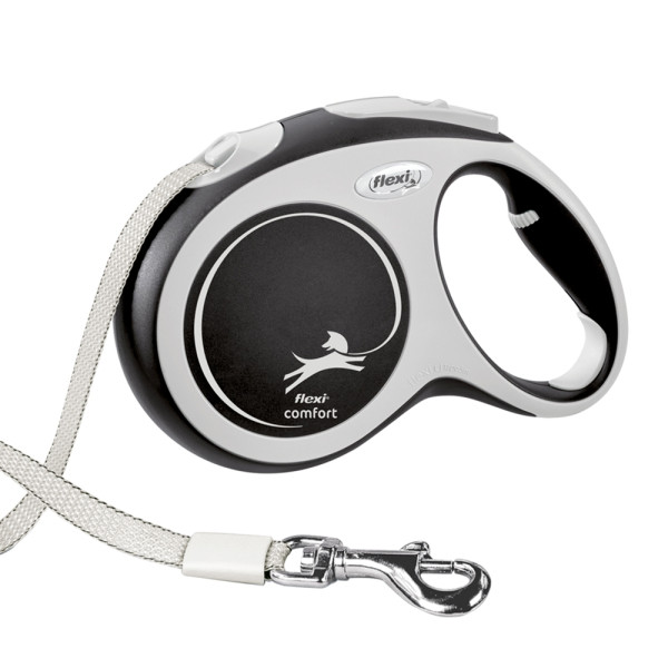 FLEXI New Comfort L traka 5 m crna