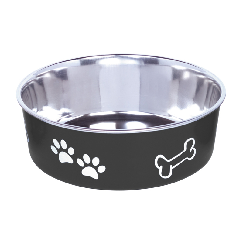 NOBBY Posuda aluminij FUSION crna 0,94l