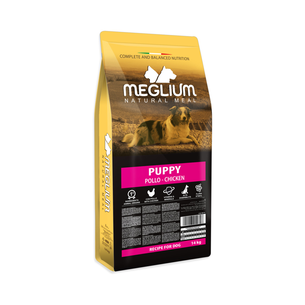 Meglium Medium - Maxi Puppy piletina 14kg