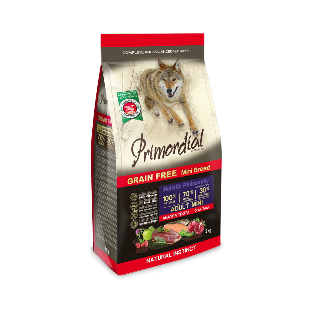 Primordial Mini  pastrva&patka 2kg