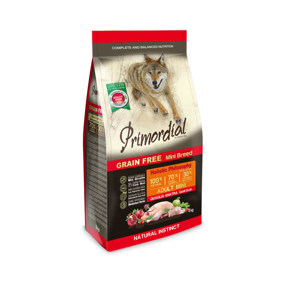 Primordial Mini prepelica&patka 2kg