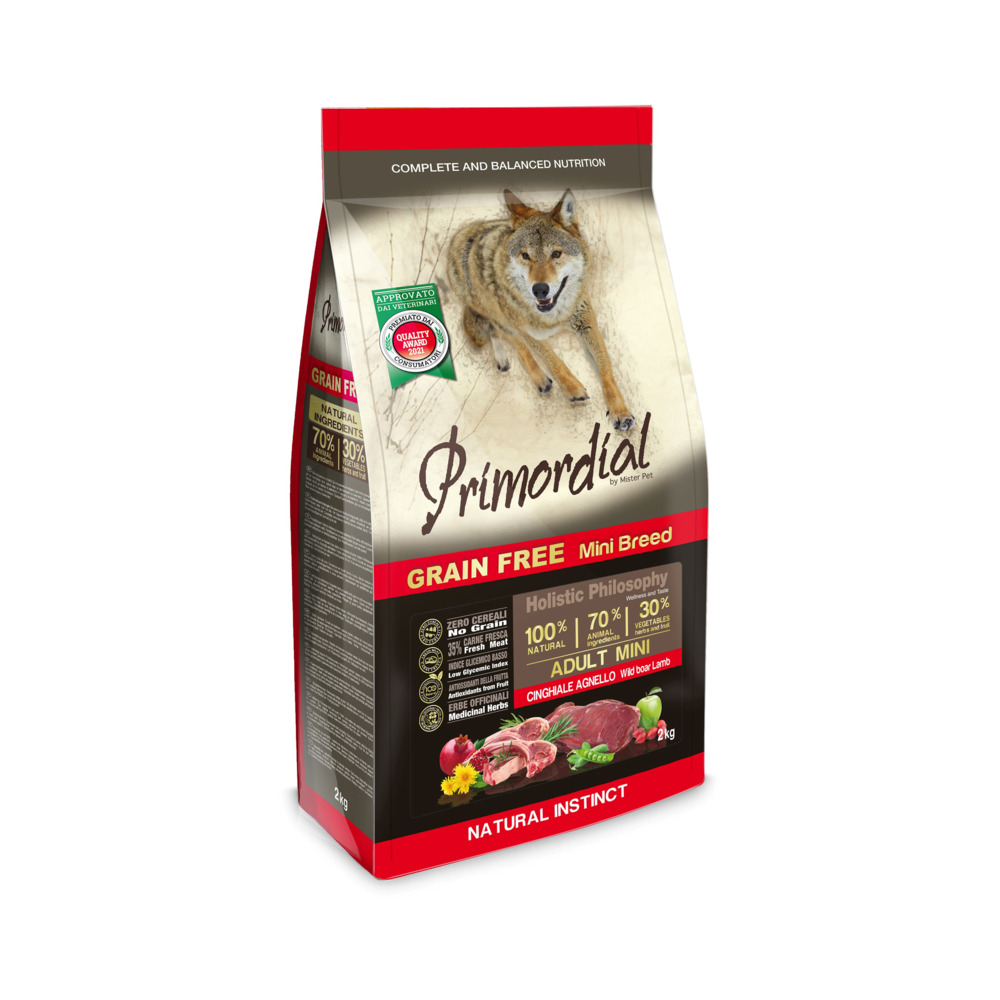 Primordial Mini divlja svinja&janjetina 2kg