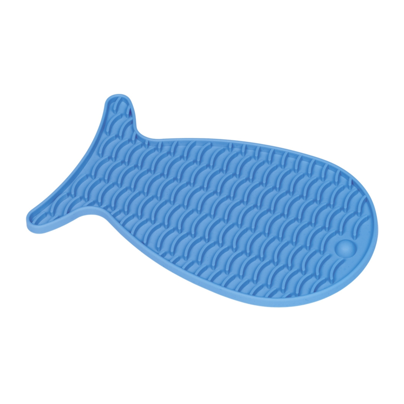 NOBBY Silikonska posuda sa preprekama Fish  23 x 13,5 cm