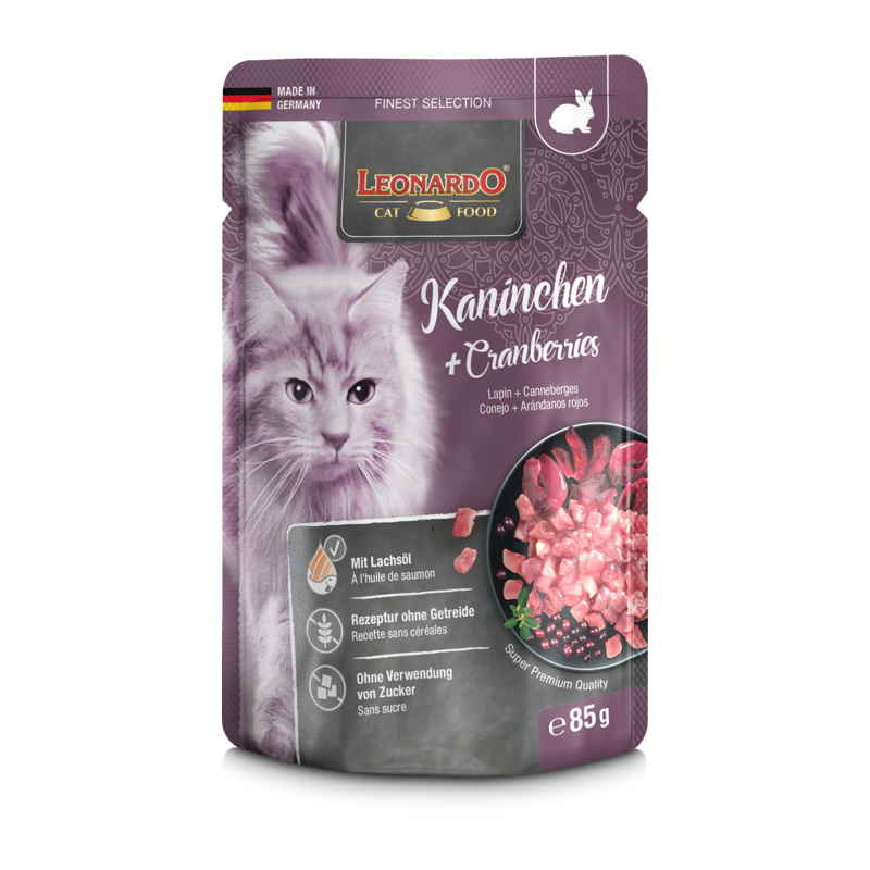 LEONARDO Zec+brusnica 85g