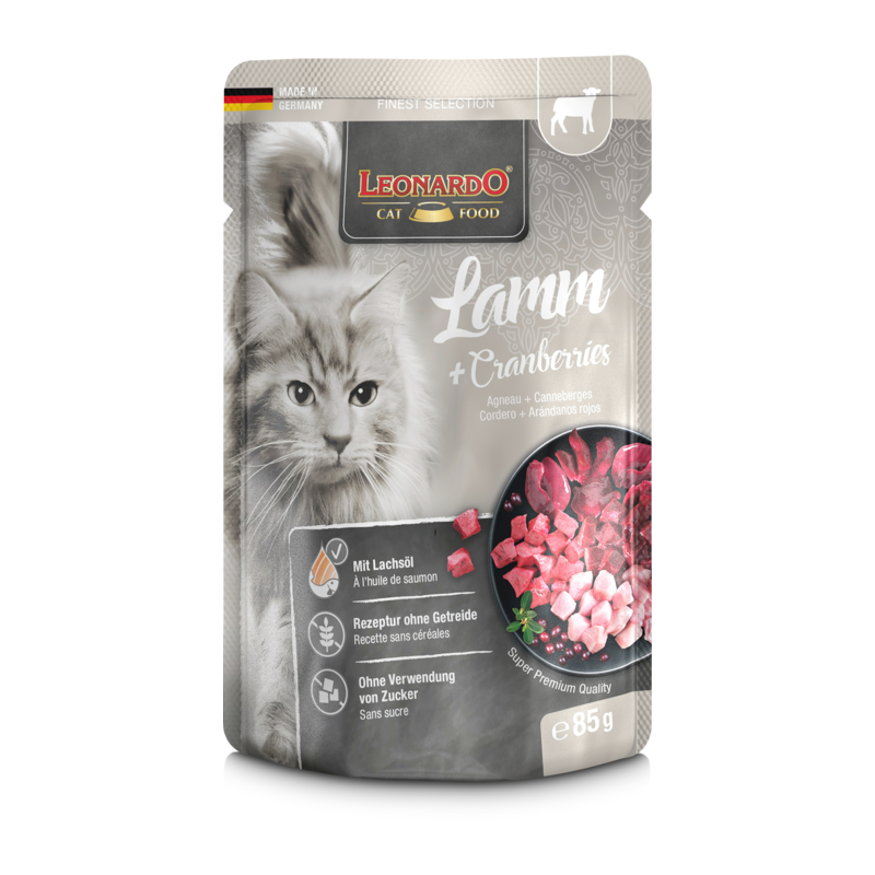 LEONARDO Janjetina+brusnica 85g