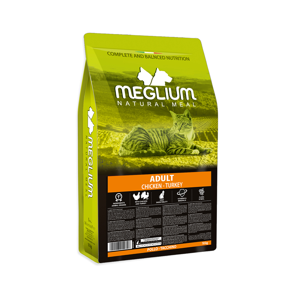 Meglium Cat AD Piletina&puretina 10kg