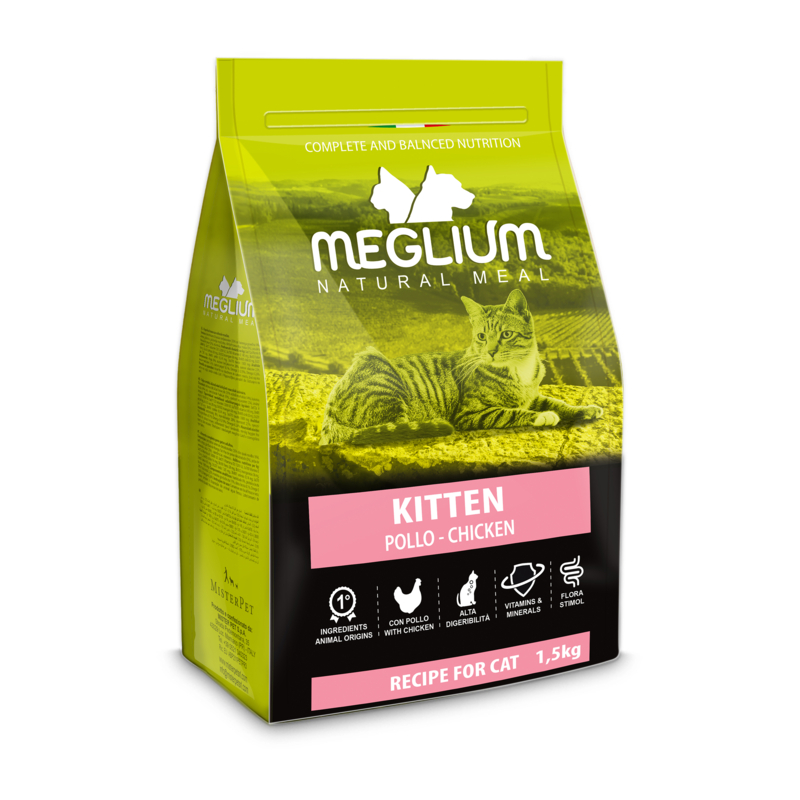Meglium KITTEN Piletina 1,5kg