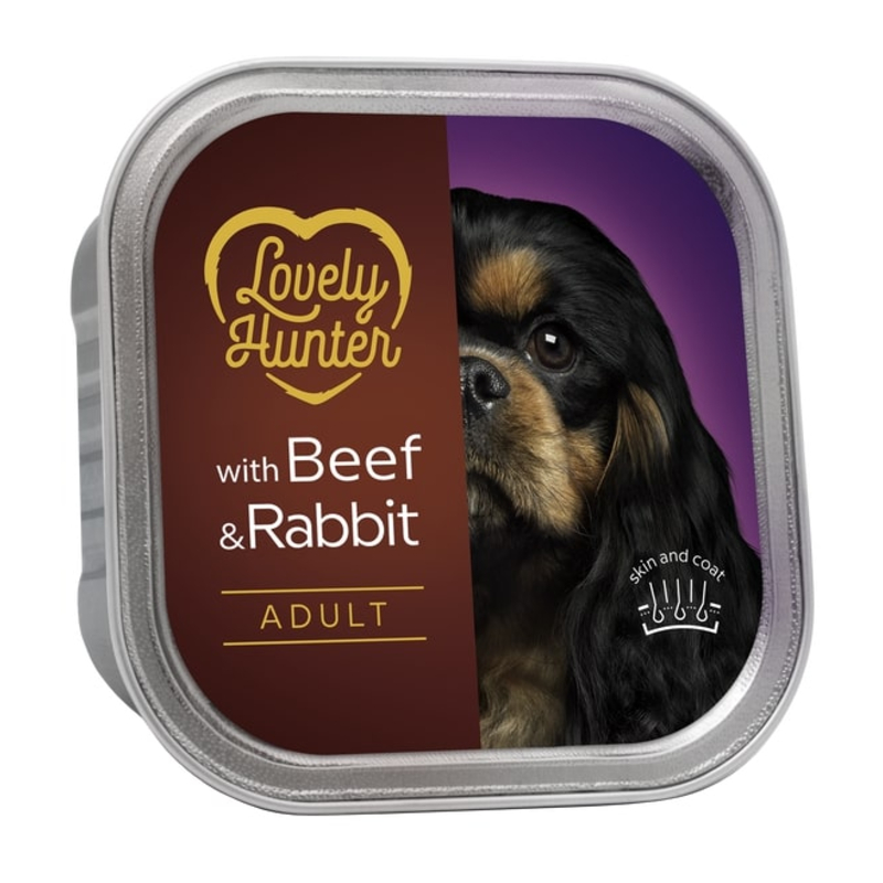 Lovely Hunter ADULT govedina i zec 150g