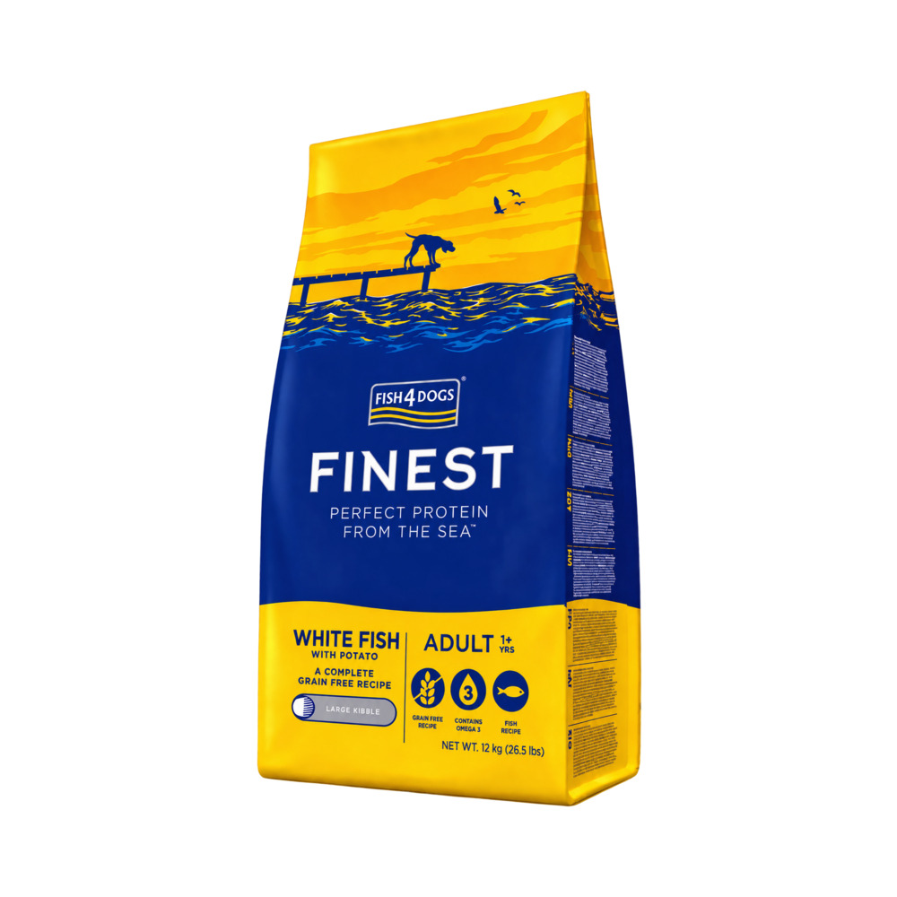 Fish4Dogs White Fish Large 12kg