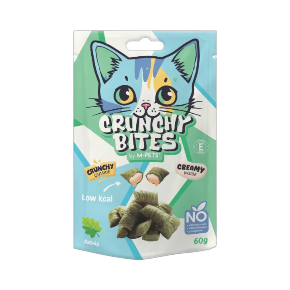 M-PETS CRUNCHY BITES Mačja metvica60g