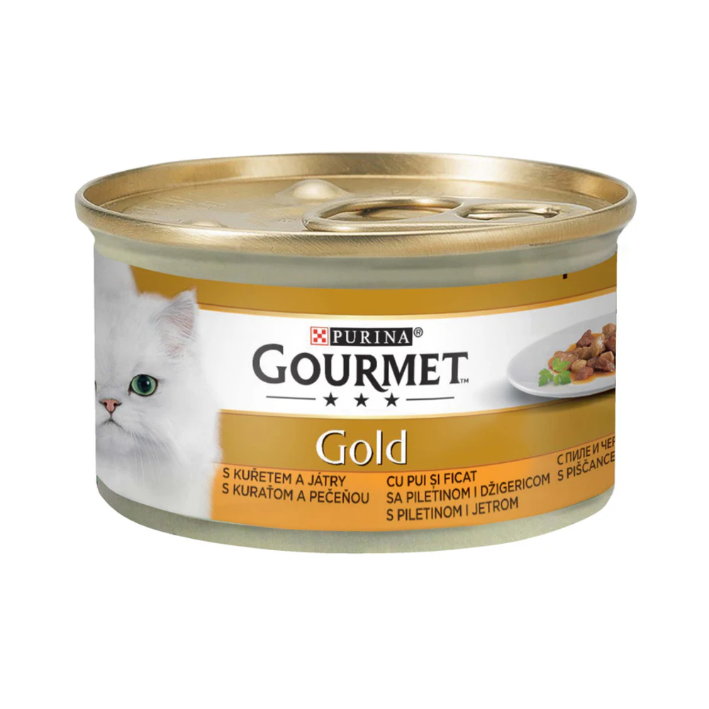 Gourmet Gold Piletina i Jetra 85 g