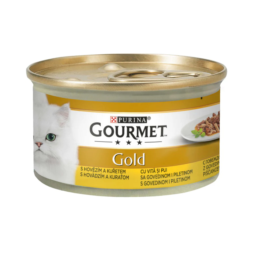 Gourmet Gold Govedina i Piletina 85 g