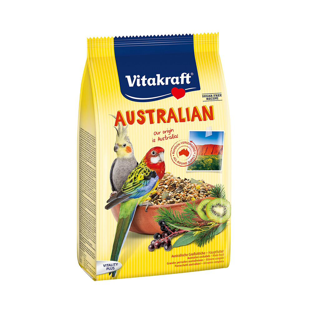 VITAKRAFT HRANA za papige nimfe Australian 750g
