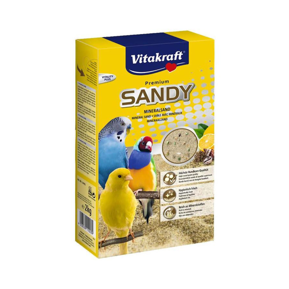Vitakraft Pijesak Sandy Bio za ptice 2 kg
