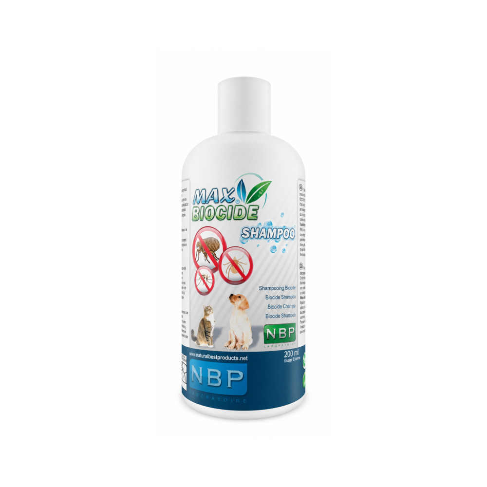 Max Biocide šampon protiv nametnika za pse i mačke 200 ml