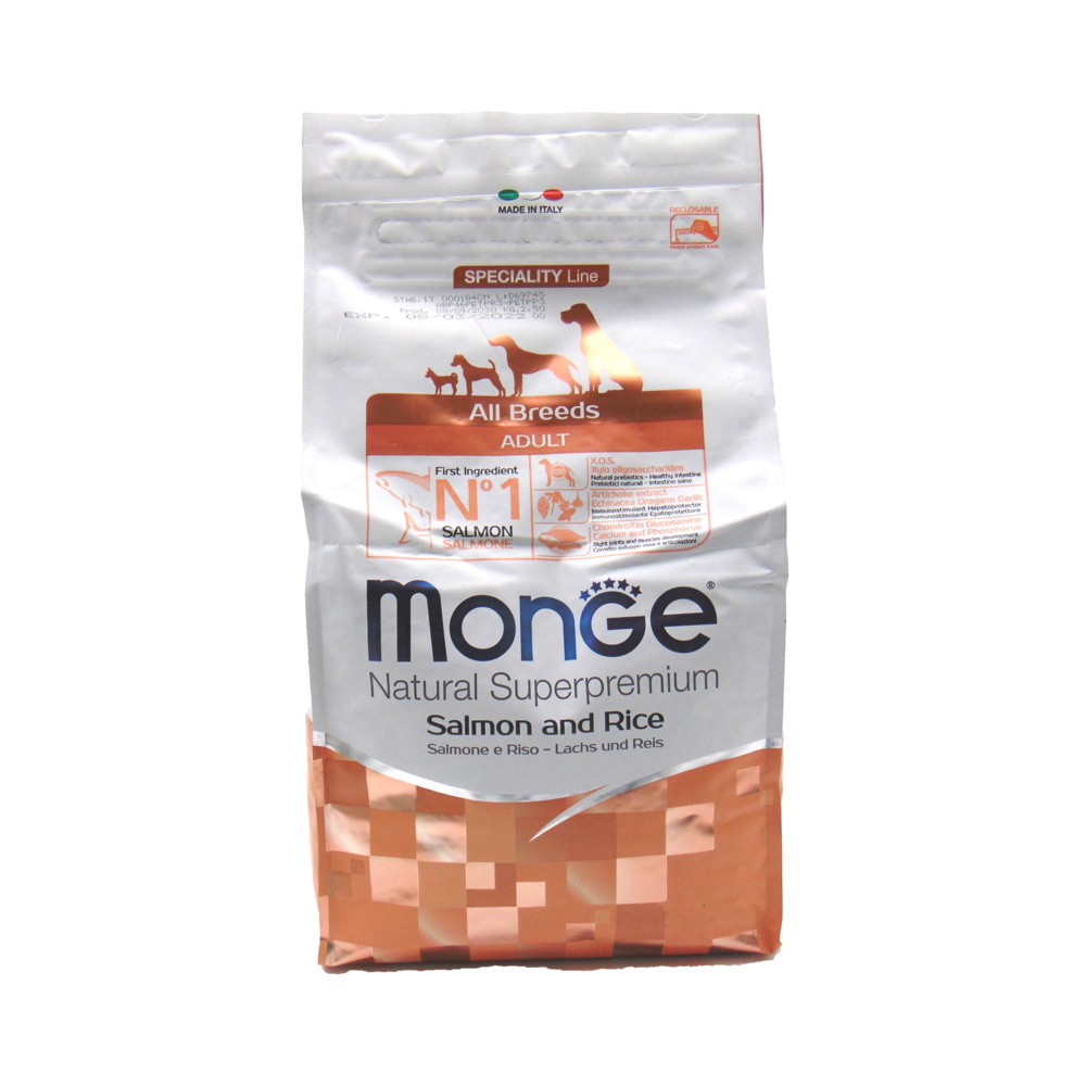 Monge All breed losos/riža 15 kg