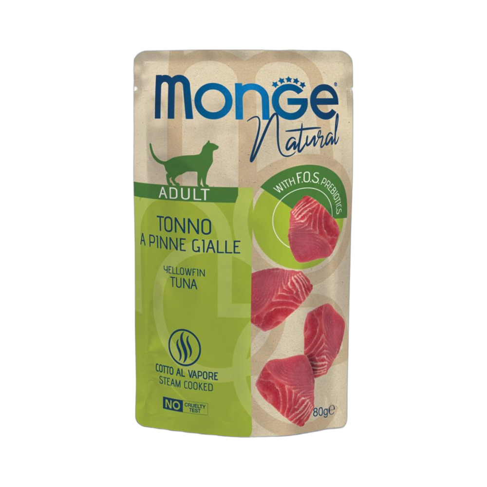 MONGE Natural Yellowfin Tuna 80g