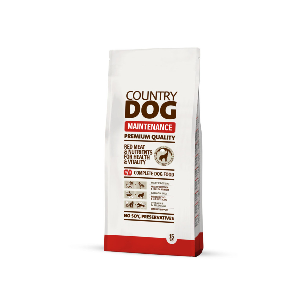 Country Dog Maintenance - crveno meso 15 kg