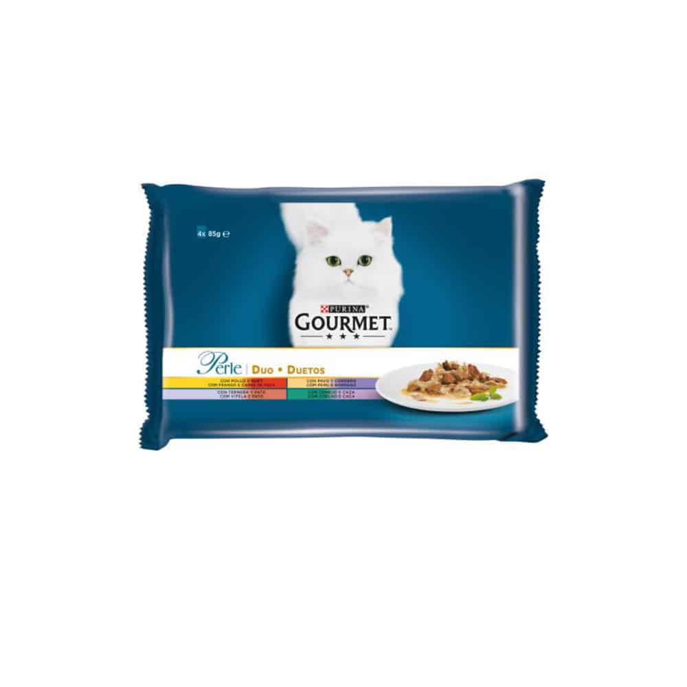 Gourmet Perle Delikates - mesni meni 4x85 g
