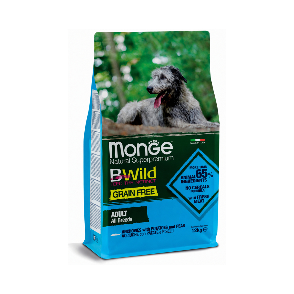 MONGE BW Grain Free Inćun 12 kg