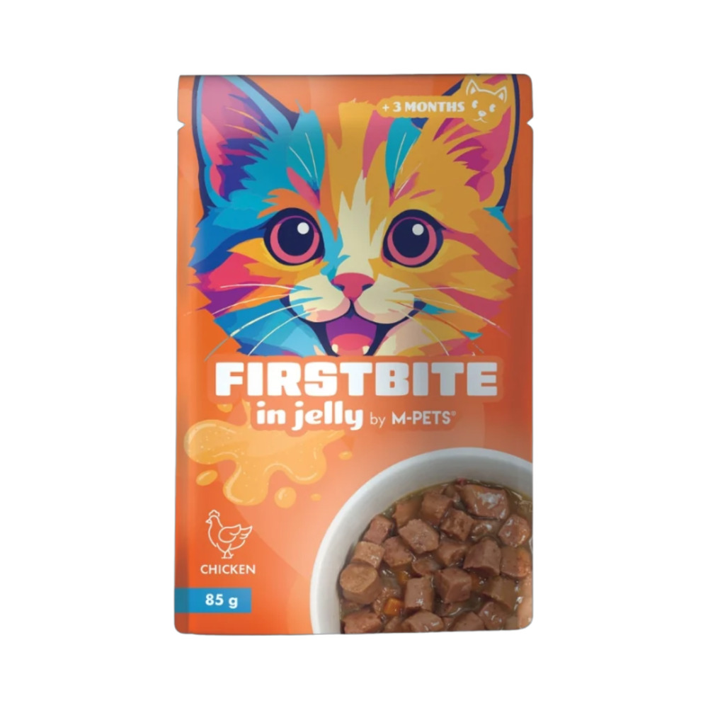 M-PETS cat FIRSTBITE Piletina 85g