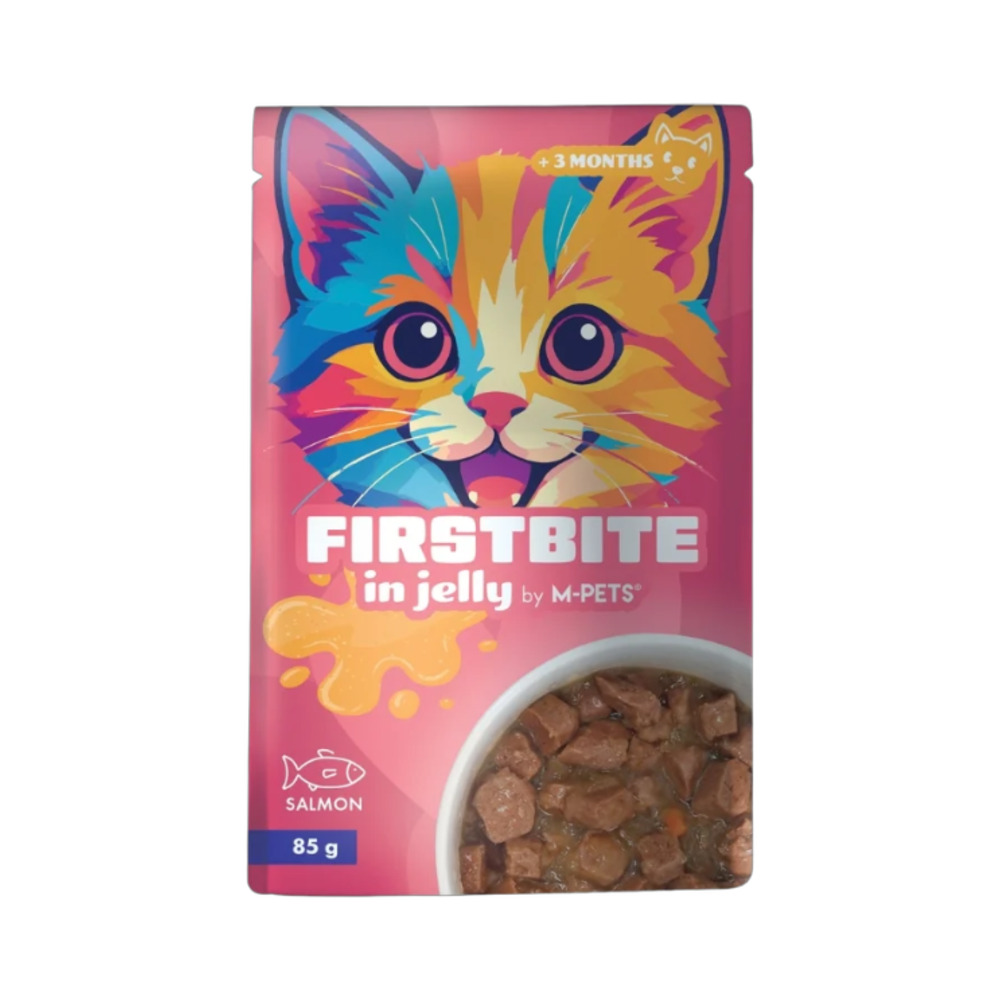 M-PETS cat FIRSTBITE Losos 85g