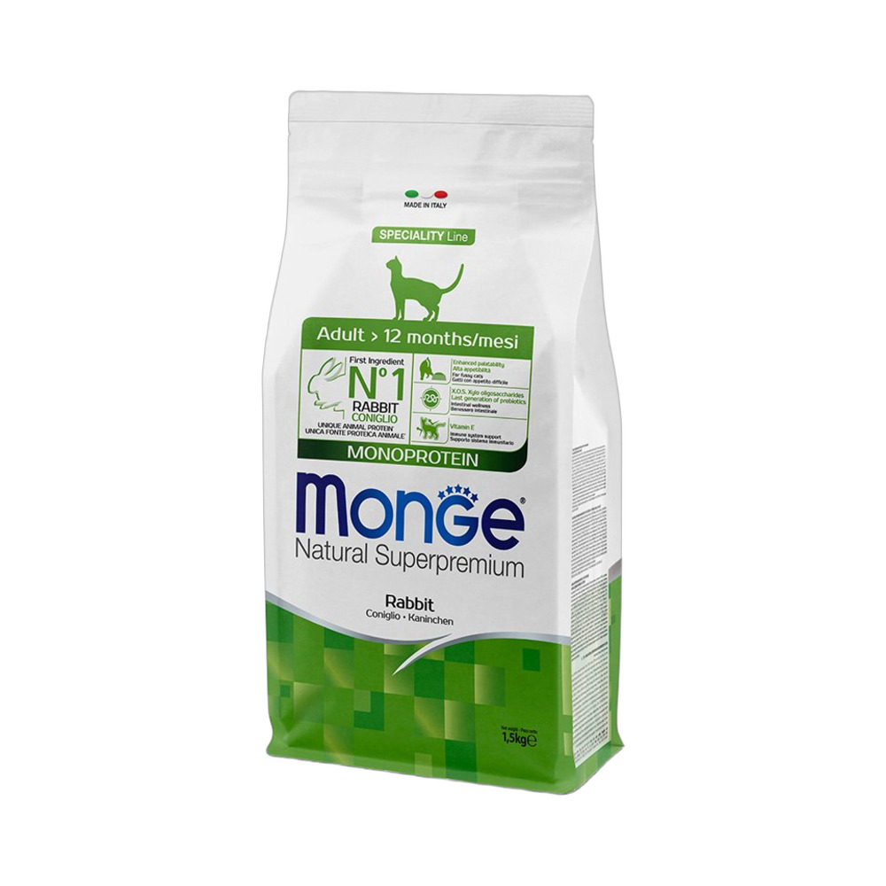 MONGE cat MONO Adult zec 1,5kg