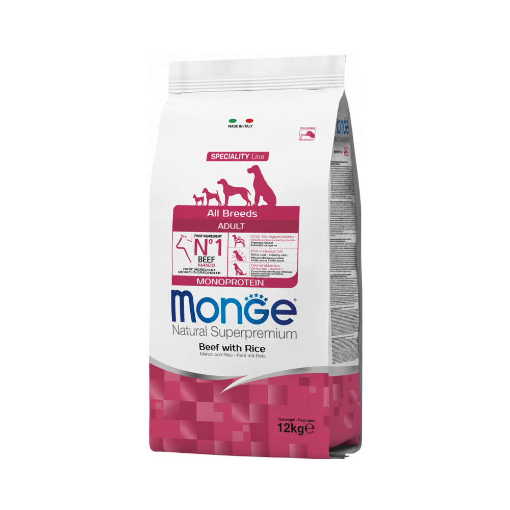 MONGE All breed Govedina&riža 12 kg
