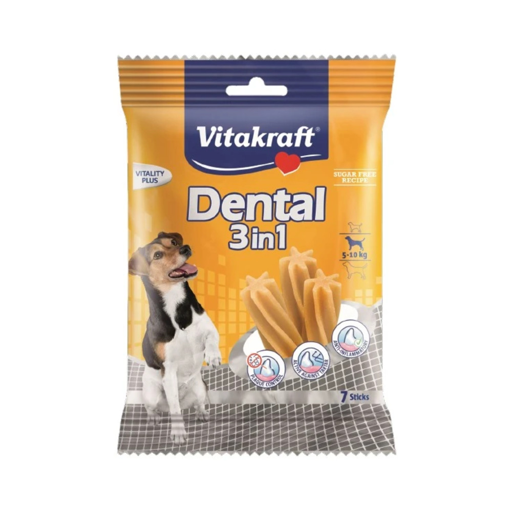 VITAKRAFT Poslastica Dental FRESH 3u1 S 120g