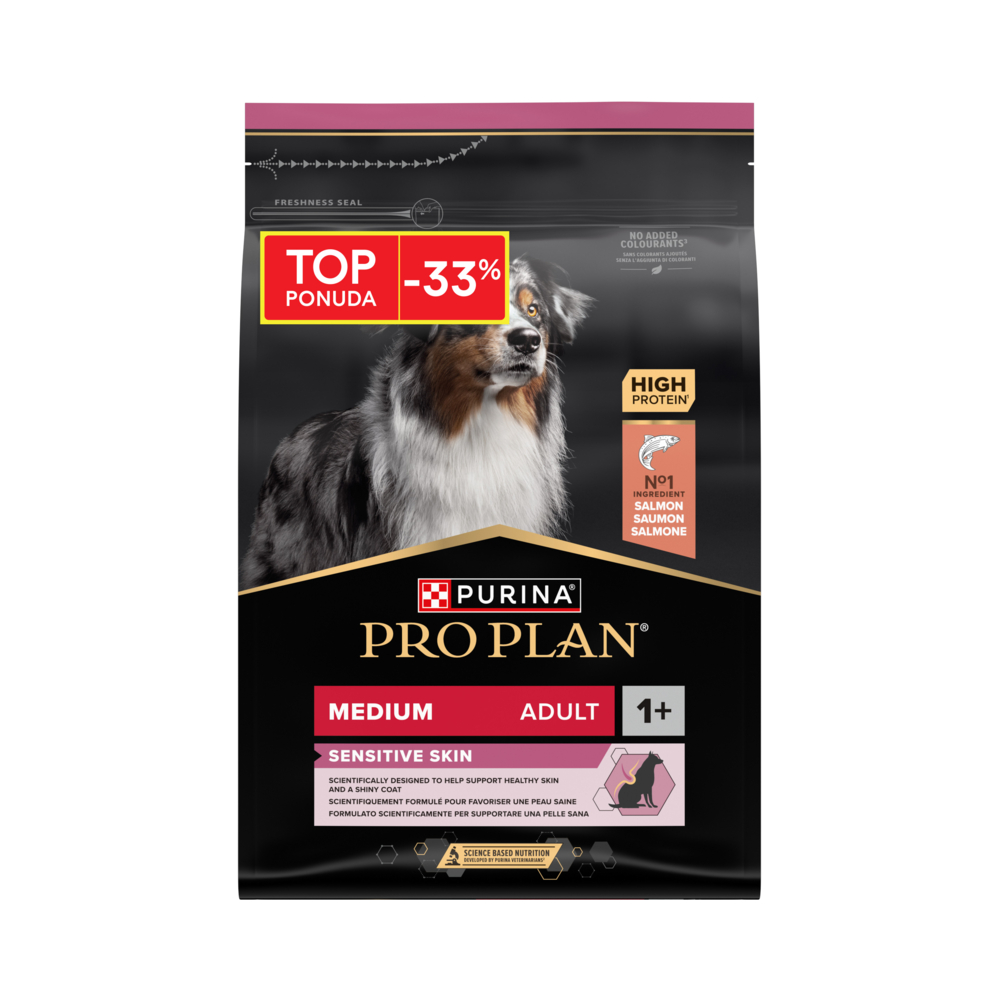 Pro Plan Medium adult Sensitive Skin 3 kg TOP PONUDA