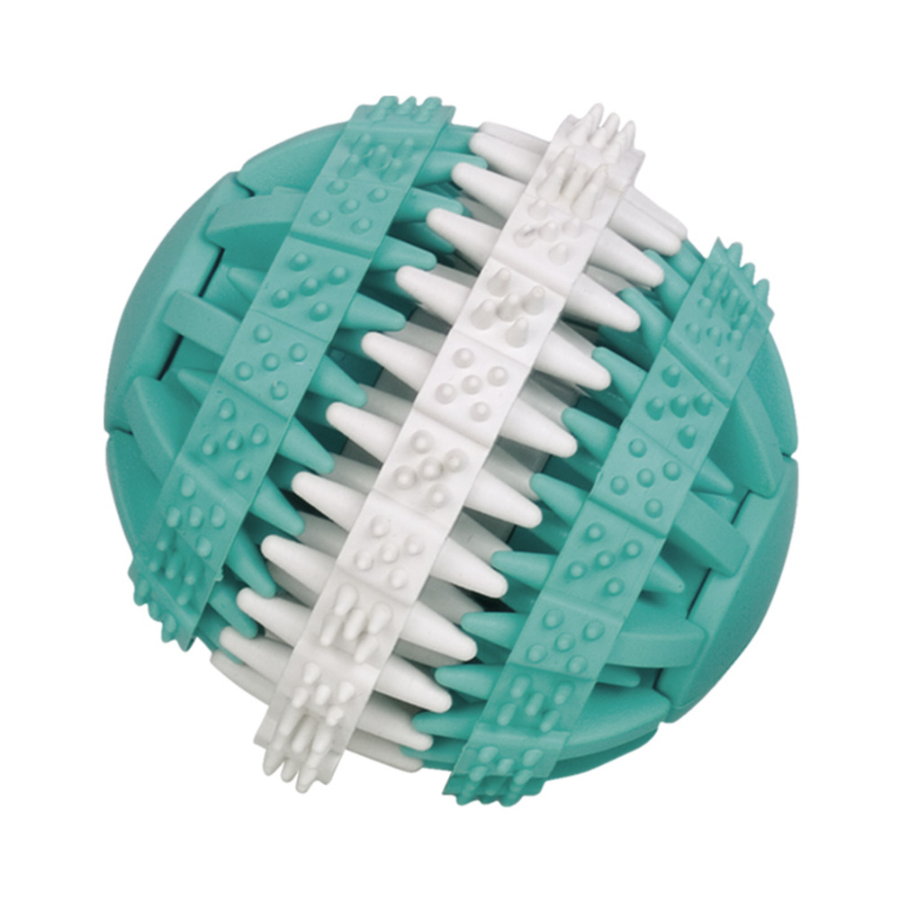 Nobby Igračka gumena lopta šarena "Dental line" 7cm