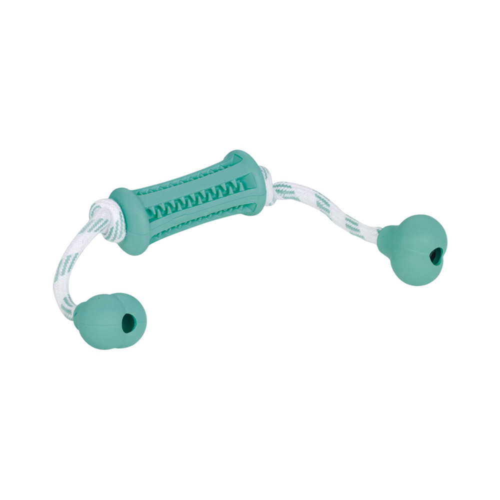 Nobby Igračka gumeni štap sa užem "Dental line" 9 cm