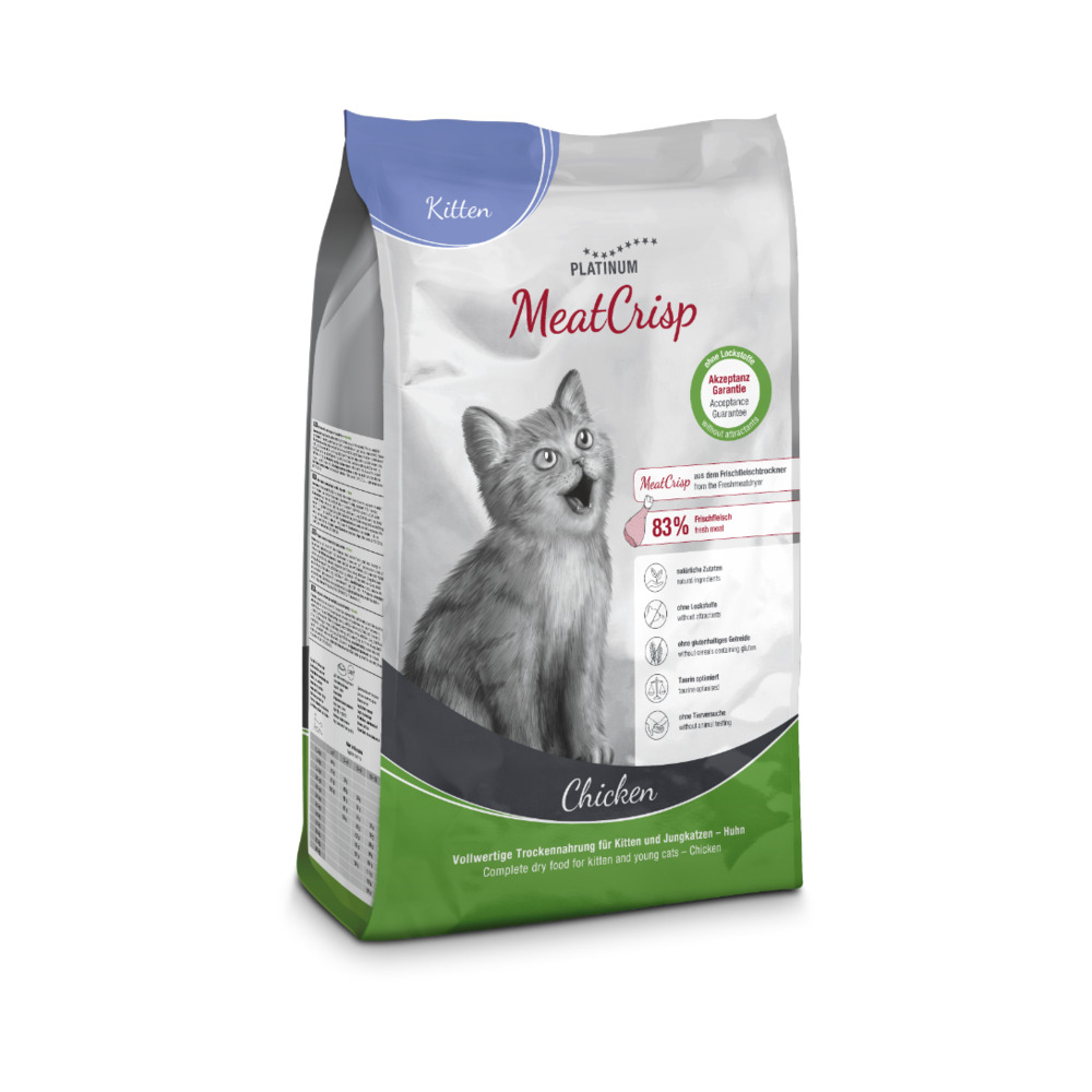 PLATINUM Kitten MeatCrisp Piletina Hrana za mačiće 1,5kg