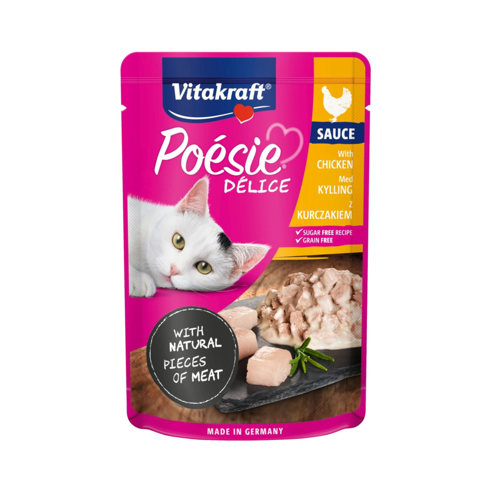 VITAKRAFT Poesie DeliSauce pileći file 85g