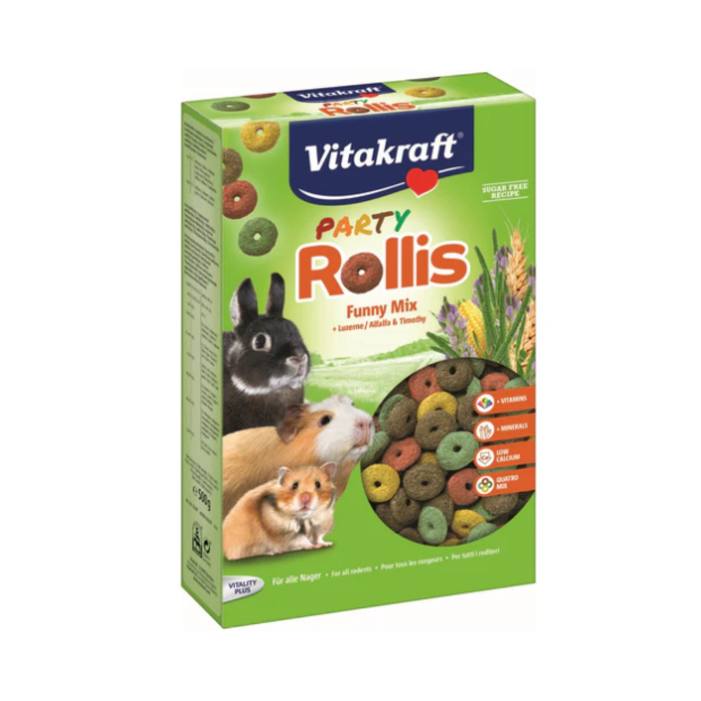 Vitakraft  poslastica Rollis Party za glodavce 500 g