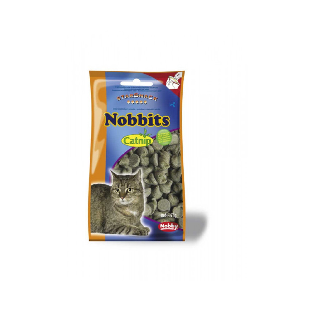 StarSnack Nobbits mačja trava 75 g