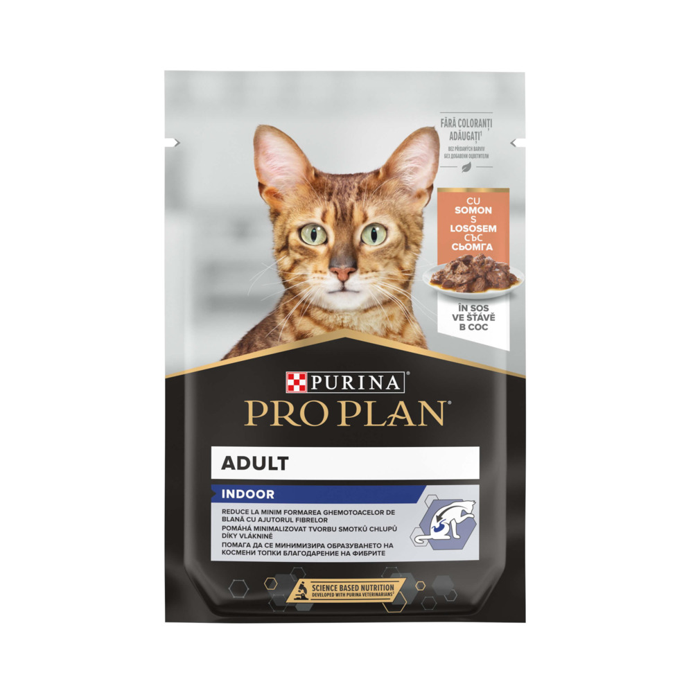 Pro Plan INDOOR Losos 85g