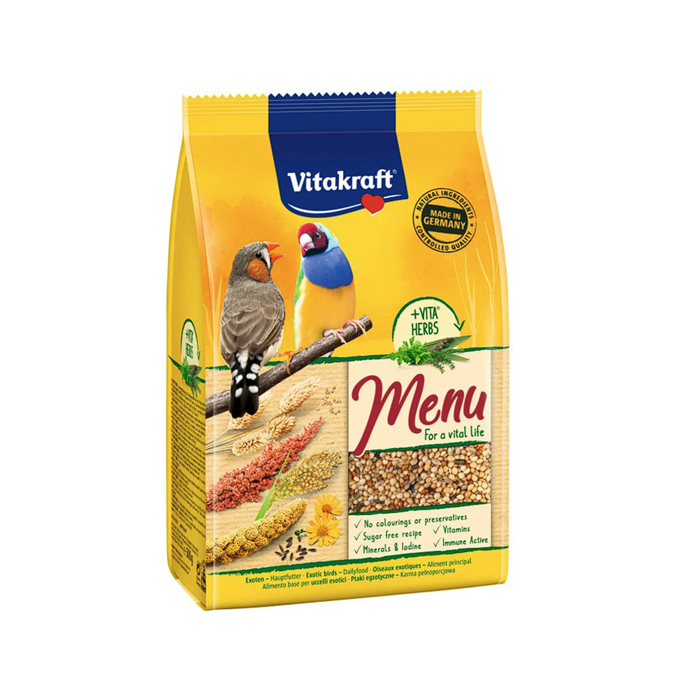 VITAKRAFT HRANA za exote Premium Menu 500g