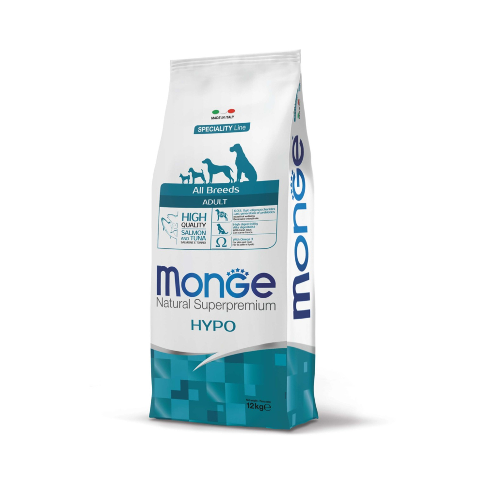 MONGE Dog Hypoallergenic Fish 12kg