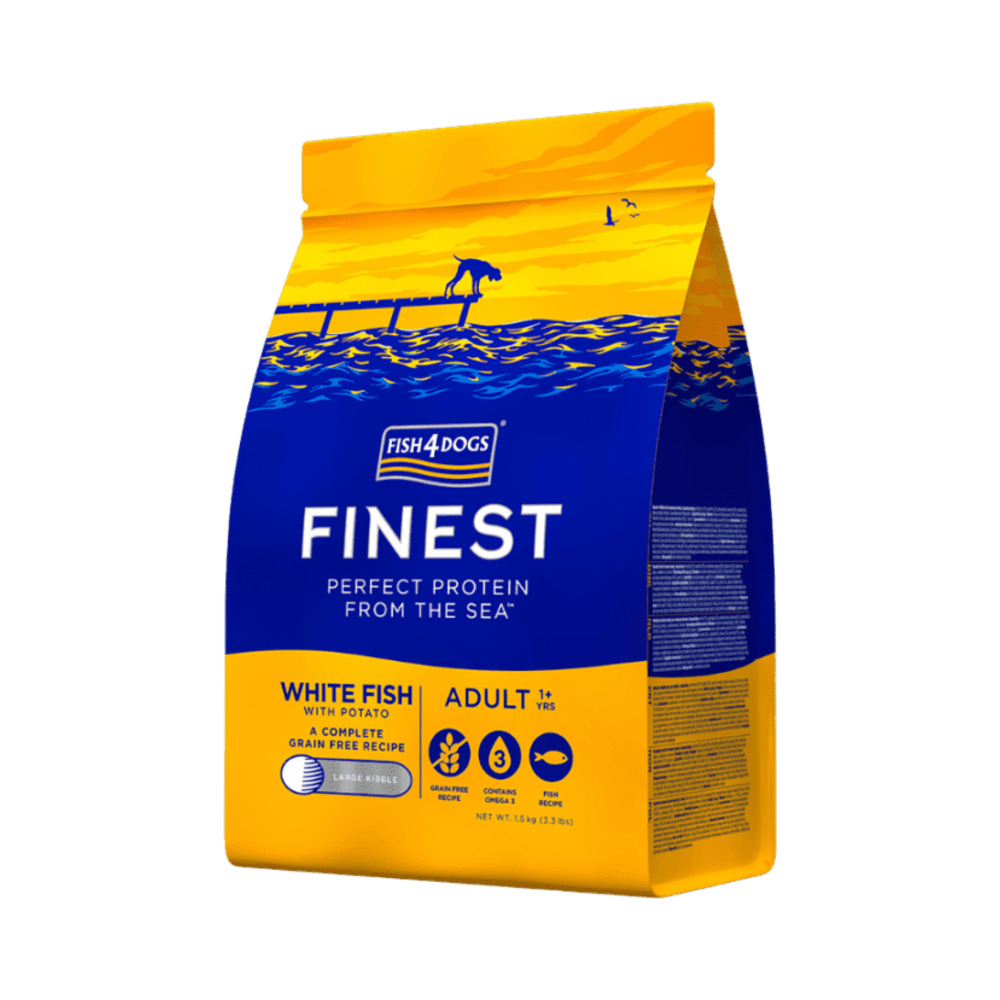 Fish4Dogs White Fish Large 1,5kg